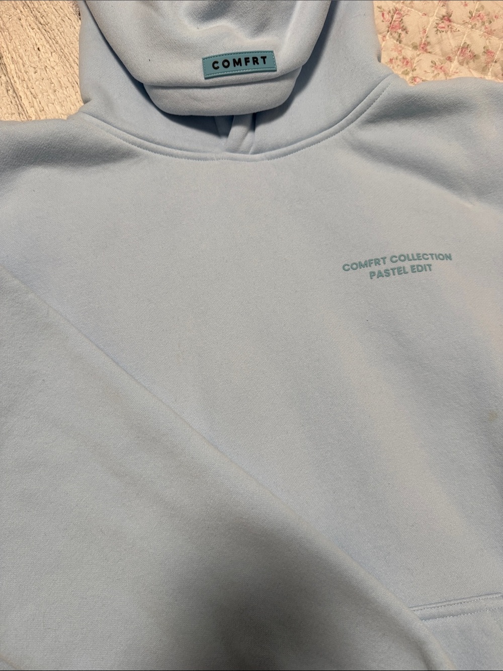 Pastel Edit Light Blue COMFRT Hoodie - Men’s and Women’s